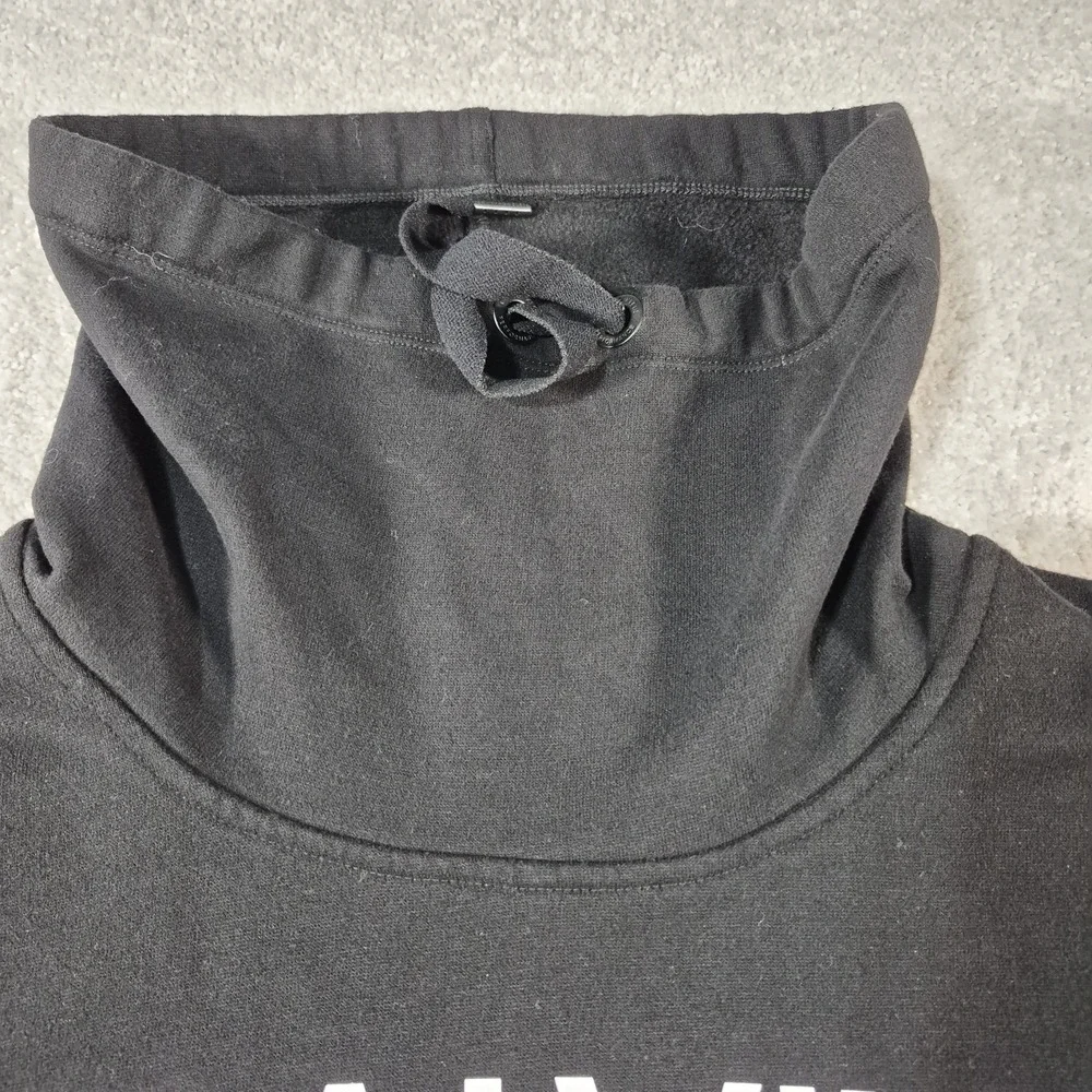 Calvin Klein Performance Women's Cowl Neck Sweatshirt Long Sleeve Black  Size Lg